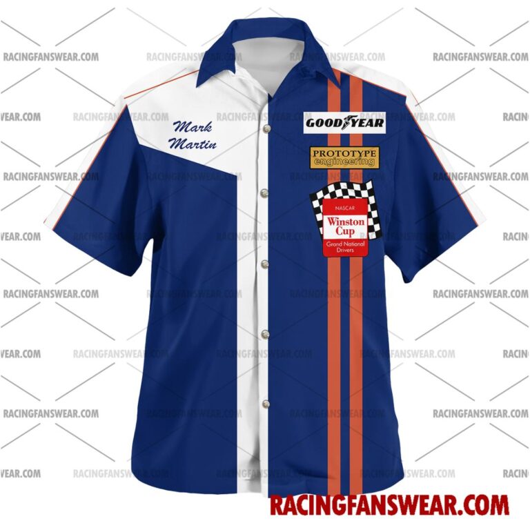 Nascar store - Loyal fans of Mark Martin's Unisex Hawaiian Shirt,Unisex Polo Shirt,Kid Hawaiian Shirt,Kid Polo Shirt:vintage nascar racing suit,uniform,apparel,shirts,merch,hoodie,jackets,shorts,sweatshirt,outfits,clothes