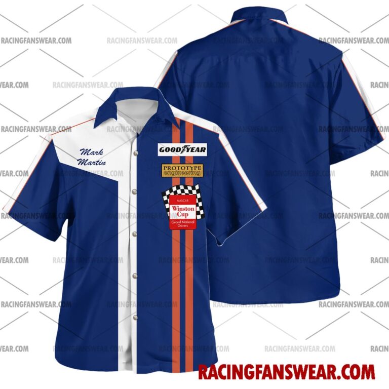 Nascar store - Loyal fans of Mark Martin's Unisex Hawaiian Shirt,Unisex Polo Shirt,Kid Hawaiian Shirt,Kid Polo Shirt:vintage nascar racing suit,uniform,apparel,shirts,merch,hoodie,jackets,shorts,sweatshirt,outfits,clothes