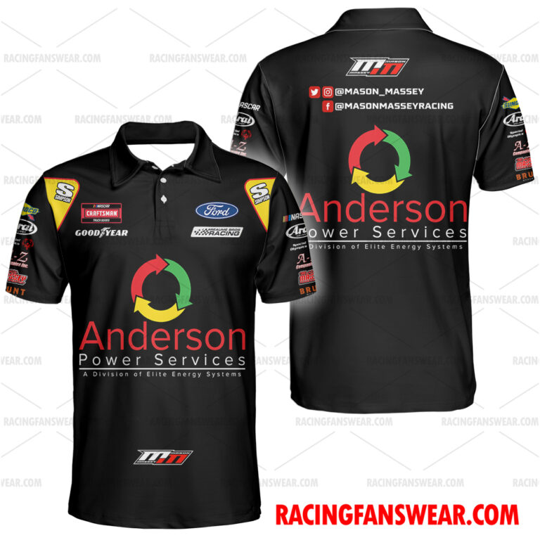 Nascar store - Loyal fans of Mason Massey's Unisex Hawaiian Shirt,Unisex Polo Shirt,Kid Hawaiian Shirt,Kid Polo Shirt:vintage nascar racing suit,uniform,apparel,shirts,merch,hoodie,jackets,shorts,sweatshirt,outfits,clothes