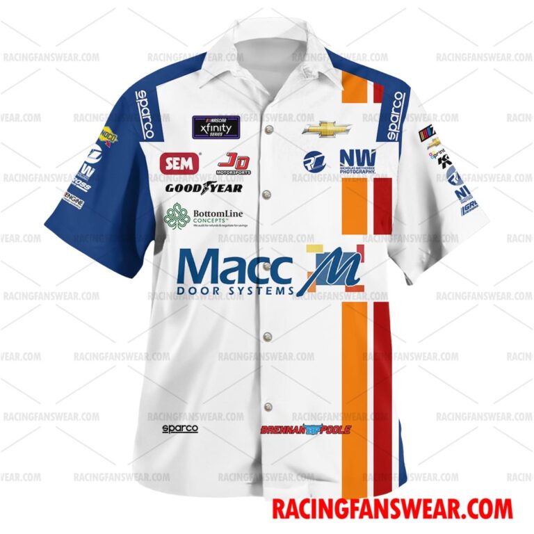 Nascar store - Loyal fans of Brennan Poole's Unisex Hawaiian Shirt,Unisex Polo Shirt,Kid Hawaiian Shirt,Kid Polo Shirt:vintage nascar racing suit,uniform,apparel,shirts,merch,hoodie,jackets,shorts,sweatshirt,outfits,clothes