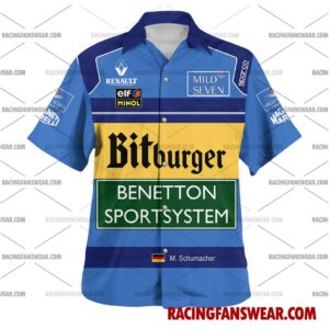 Michael Schumacher Formula One Racing 1995 Bitburger Uniform Apparel Clothes Hawaiian Polo Shirts 1 Formula One store - Loyal fans of Michael Schumacher's Unisex Hawaiian Shirt,Unisex Polo Shirt,Kid Hawaiian Shirt,Kid Polo Shirt:vintage formula one racing suit,uniform,apparel,shirts,merch,hoodie,jackets,shorts,sweatshirt,outfits,clothes