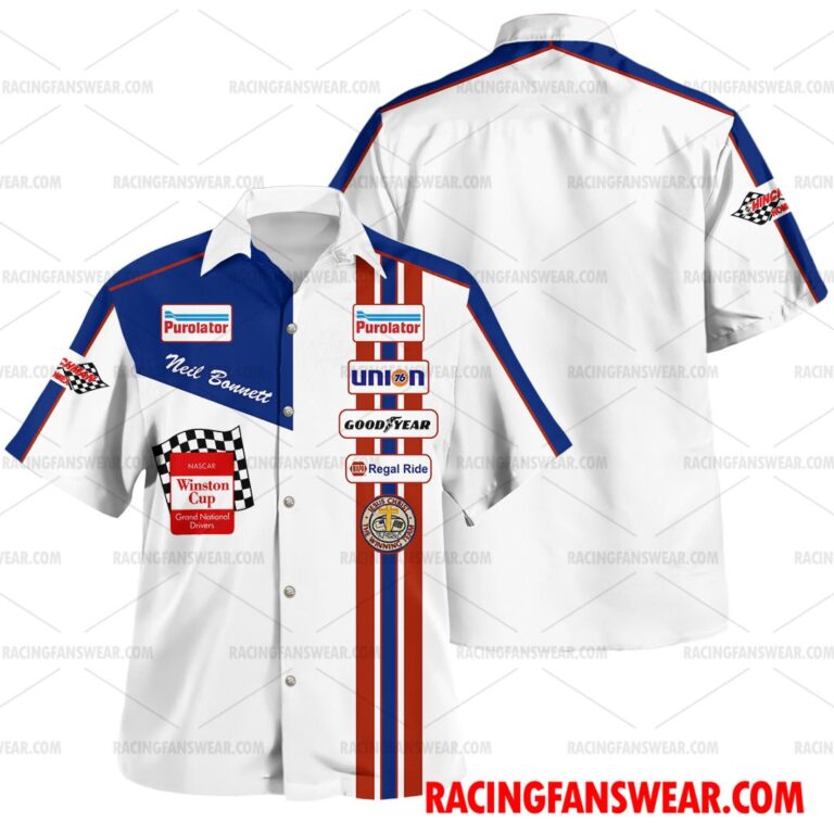 Nascar store - Loyal fans of Neil Bonnett's Unisex Hawaiian Shirt,Unisex Polo Shirt,Kid Hawaiian Shirt,Kid Polo Shirt:vintage nascar racing suit,uniform,apparel,shirts,merch,hoodie,jackets,shorts,sweatshirt,outfits,clothes