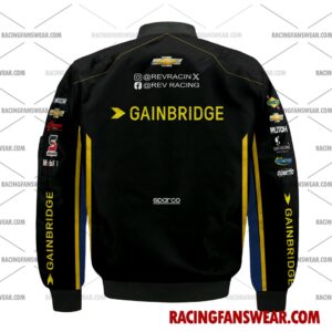 Nick Sanchez Nascar Racing 2024 Rev Racing Gainbridge Uniform Apparel Clothes Bomber Thick Coat Sleeveless Hoodie Hooded T-Shirt 1 Nascar store - Loyal fans of Nick Sanchez's Bomber Jacket,Unisex Thick Coat,Unisex Sleeveless Hoodie,Unisex Hooded T-Shirt,Kid Sleeveless Hoodie,Kid Hooded T-Shirts,Kid Thick Coat:vintage nascar racing suit,uniform,apparel,shirts,merch,hoodie,jackets,shorts,sweatshirt,outfits,clothes