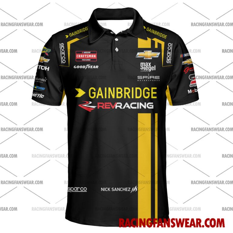 Nascar store - Loyal fans of Nick Sanchez's Unisex Hawaiian Shirt,Unisex Polo Shirt,Kid Hawaiian Shirt,Kid Polo Shirt:vintage nascar racing suit,uniform,apparel,shirts,merch,hoodie,jackets,shorts,sweatshirt,outfits,clothes