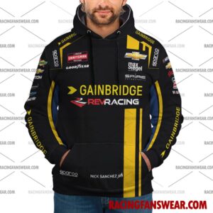 Nick Sanchez Nascar Racing 2024 Rev Racing Gainbridge Uniform Apparel Clothes Sweatshirt Zip Pop Top Hoodie T-Shirt Long Pant 1 Nascar store - Loyal fans of Nick Sanchez's Unisex Hoodie,Unisex Pop Top Hoodie,Unisex Zip Hoodie,Unisex T-Shirt,Unisex Sweatshirt,Unisex Long Pants,Kid Hoodie,Kid Zip Hoodie,Kid T-Shirt,Kid Sweatshirt,Kid Long Pants:vintage nascar racing suit,uniform,apparel,shirts,merch,hoodie,jackets,shorts,sweatshirt,outfits,clothes