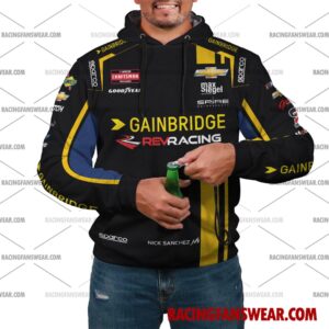 Nick Sanchez Nascar Racing 2024 Rev Racing Gainbridge Uniform Apparel Clothes Sweatshirt Zip Pop Top Hoodie T-Shirt Long Pant 6 Nascar store - Loyal fans of Nick Sanchez's Unisex Hoodie,Unisex Pop Top Hoodie,Unisex Zip Hoodie,Unisex T-Shirt,Unisex Sweatshirt,Unisex Long Pants,Kid Hoodie,Kid Zip Hoodie,Kid T-Shirt,Kid Sweatshirt,Kid Long Pants:vintage nascar racing suit,uniform,apparel,shirts,merch,hoodie,jackets,shorts,sweatshirt,outfits,clothes