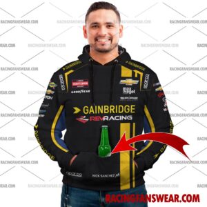 Nick Sanchez Nascar Racing 2024 Rev Racing Gainbridge Uniform Apparel Clothes Sweatshirt Zip Pop Top Hoodie T-Shirt Long Pant 4 Nascar store - Loyal fans of Nick Sanchez's Unisex Hoodie,Unisex Pop Top Hoodie,Unisex Zip Hoodie,Unisex T-Shirt,Unisex Sweatshirt,Unisex Long Pants,Kid Hoodie,Kid Zip Hoodie,Kid T-Shirt,Kid Sweatshirt,Kid Long Pants:vintage nascar racing suit,uniform,apparel,shirts,merch,hoodie,jackets,shorts,sweatshirt,outfits,clothes