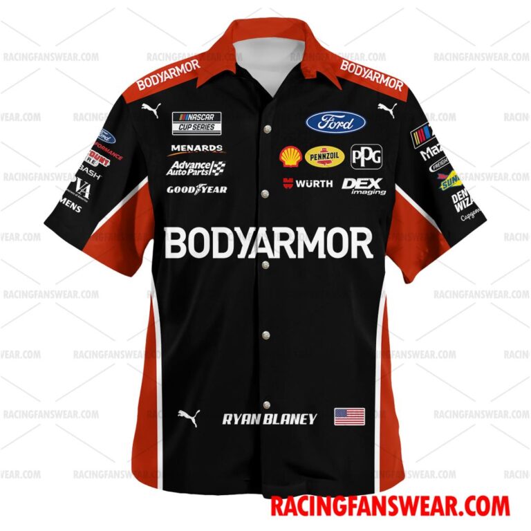 Nascar store - Loyal fans of Ryan Blaney's Unisex Hawaiian Shirt,Unisex Polo Shirt,Kid Hawaiian Shirt,Kid Polo Shirt:vintage nascar racing suit,uniform,apparel,shirts,merch,hoodie,jackets,shorts,sweatshirt,outfits,clothes