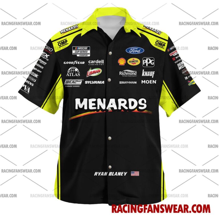 Nascar store - Loyal fans of Ryan Blaney's Unisex Hawaiian Shirt,Unisex Polo Shirt,Kid Hawaiian Shirt,Kid Polo Shirt:vintage nascar racing suit,uniform,apparel,shirts,merch,hoodie,jackets,shorts,sweatshirt,outfits,clothes