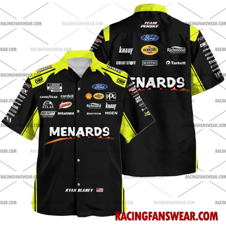 Nascar store - Loyal fans of Ryan Blaney's Unisex Hawaiian Shirt,Unisex Polo Shirt,Kid Hawaiian Shirt,Kid Polo Shirt:vintage nascar racing suit,uniform,apparel,shirts,merch,hoodie,jackets,shorts,sweatshirt,outfits,clothes