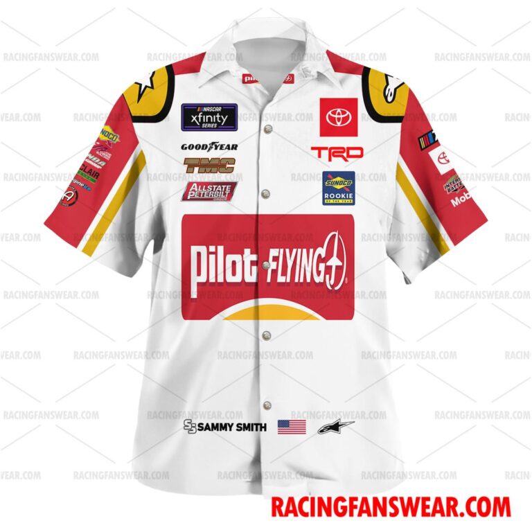 Nascar store - Loyal fans of Sammy Smith's Unisex Hawaiian Shirt,Unisex Polo Shirt,Kid Hawaiian Shirt,Kid Polo Shirt:vintage nascar racing suit,uniform,apparel,shirts,merch,hoodie,jackets,shorts,sweatshirt,outfits,clothes