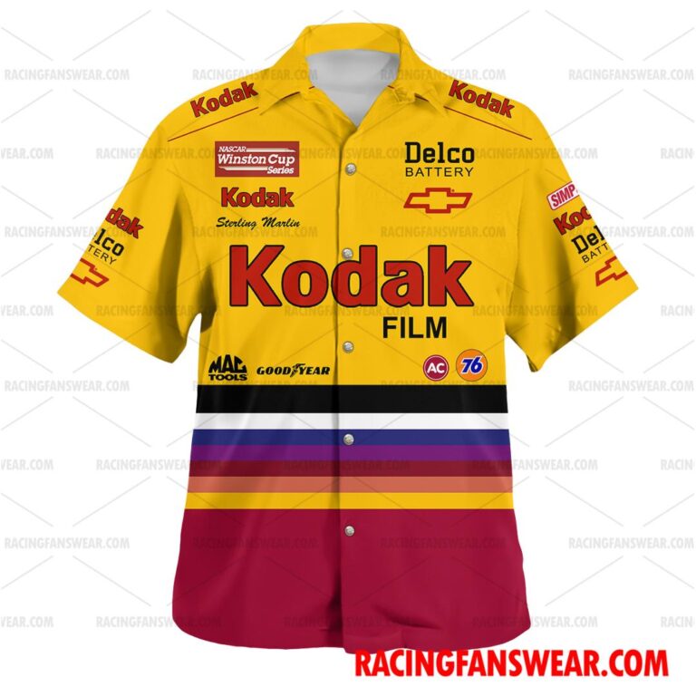 Nascar store - Loyal fans of Sterling Marlin's Unisex Hawaiian Shirt,Unisex Polo Shirt,Kid Hawaiian Shirt,Kid Polo Shirt:vintage nascar racing suit,uniform,apparel,shirts,merch,hoodie,jackets,shorts,sweatshirt,outfits,clothes