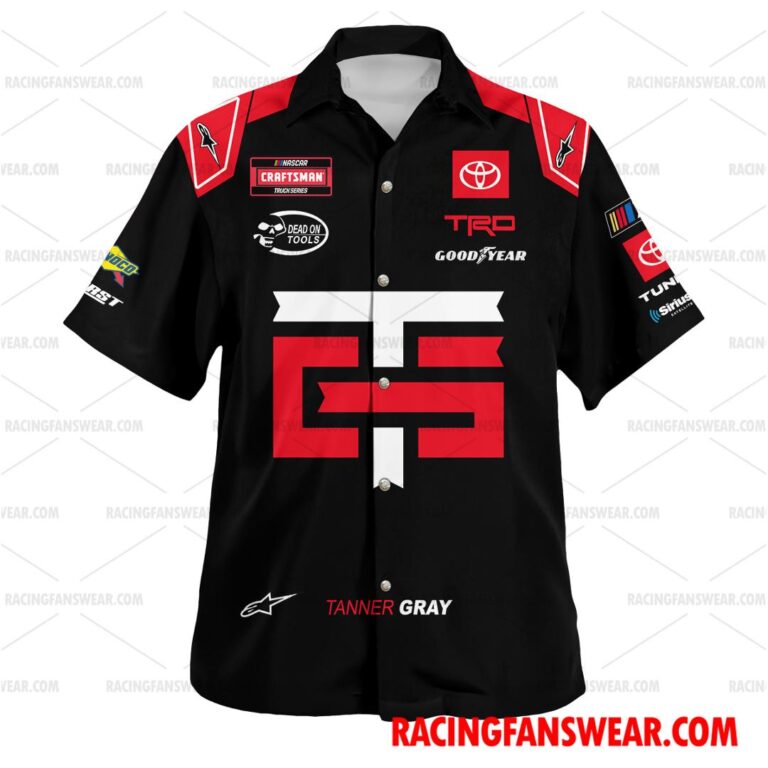 Nascar store - Loyal fans of Tanner Gray's Unisex Hawaiian Shirt,Unisex Polo Shirt,Kid Hawaiian Shirt,Kid Polo Shirt:vintage nascar racing suit,uniform,apparel,shirts,merch,hoodie,jackets,shorts,sweatshirt,outfits,clothes