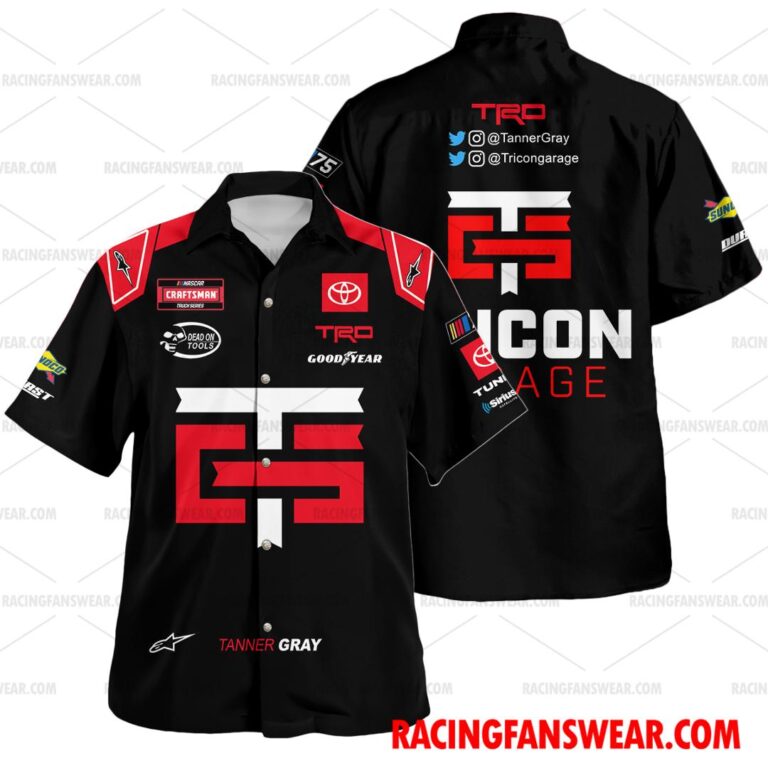 Nascar store - Loyal fans of Tanner Gray's Unisex Hawaiian Shirt,Unisex Polo Shirt,Kid Hawaiian Shirt,Kid Polo Shirt:vintage nascar racing suit,uniform,apparel,shirts,merch,hoodie,jackets,shorts,sweatshirt,outfits,clothes