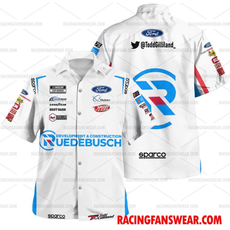 Nascar store - Loyal fans of Todd Gilliland's Unisex Hawaiian Shirt,Unisex Polo Shirt,Kid Hawaiian Shirt,Kid Polo Shirt:vintage nascar racing suit,uniform,apparel,shirts,merch,hoodie,jackets,shorts,sweatshirt,outfits,clothes