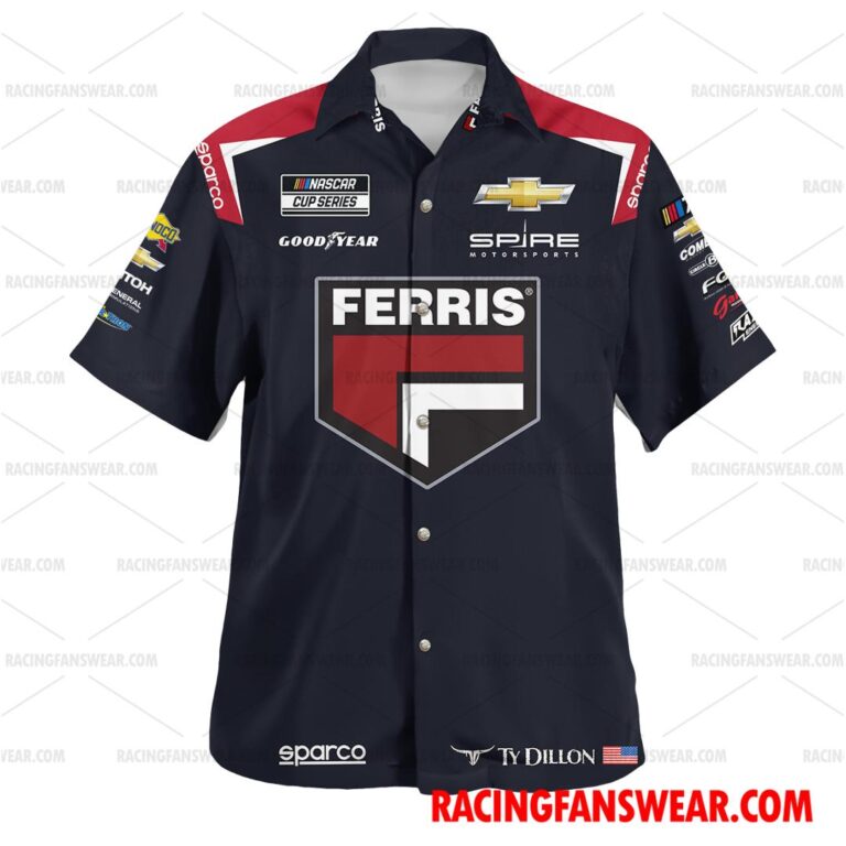 Nascar store - Loyal fans of Ty Dillon's Unisex Hawaiian Shirt,Unisex Polo Shirt,Kid Hawaiian Shirt,Kid Polo Shirt:vintage nascar racing suit,uniform,apparel,shirts,merch,hoodie,jackets,shorts,sweatshirt,outfits,clothes