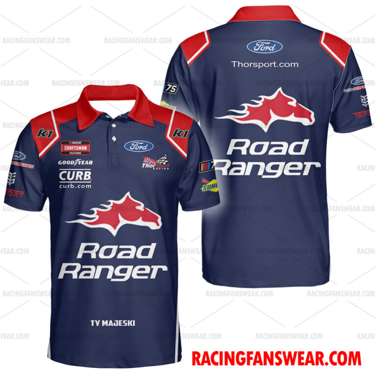 Nascar store - Loyal fans of Ty Majeski's Unisex Hawaiian Shirt,Unisex Polo Shirt,Kid Hawaiian Shirt,Kid Polo Shirt:vintage nascar racing suit,uniform,apparel,shirts,merch,hoodie,jackets,shorts,sweatshirt,outfits,clothes