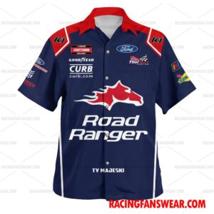 Nascar store - Loyal fans of Ty Majeski's Unisex Hawaiian Shirt,Unisex Polo Shirt,Kid Hawaiian Shirt,Kid Polo Shirt:vintage nascar racing suit,uniform,apparel,shirts,merch,hoodie,jackets,shorts,sweatshirt,outfits,clothes