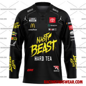 Tyler Reddick Nascar Racing 2024 23XI Racing NASTY Uniform Apparel Clothes Baseball Jersey Hockey Jersey 3 Nascar store - Loyal fans of Tyler Reddick's Men's Baseball Jersey,Women's Baseball Jersey,Kid's Baseball Jersey,Men's Hockey Jerseys,WoMen's Hockey Jerseys,Youth's Hockey Jerseys:vintage nascar racing suit,uniform,apparel,shirts,merch,hoodie,jackets,shorts,sweatshirt,outfits,clothes