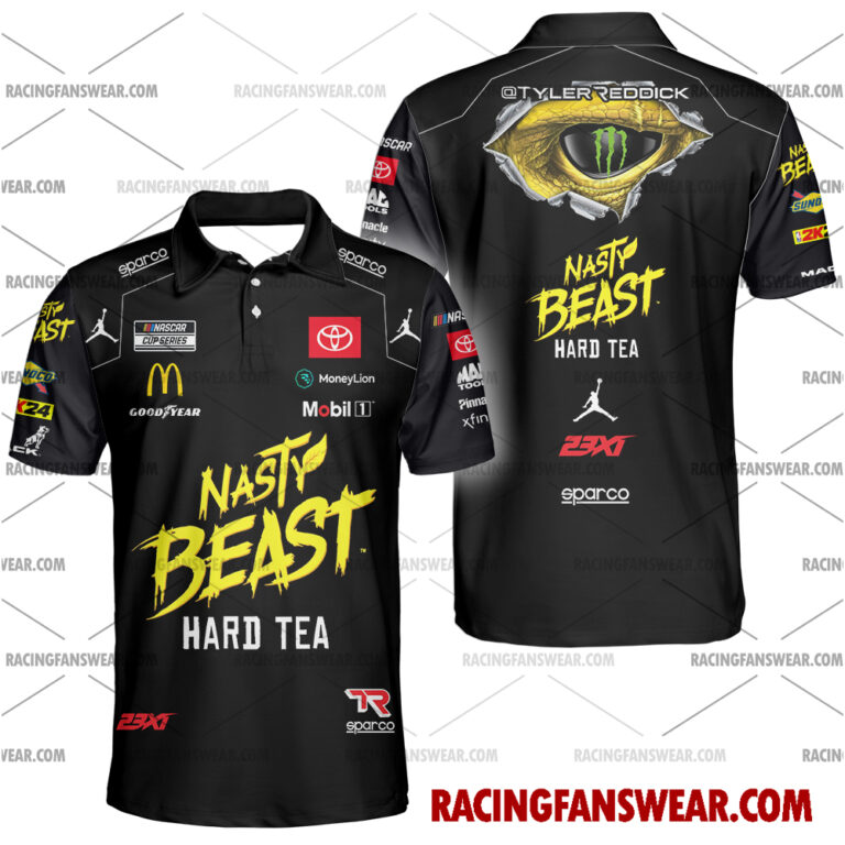 Nascar store - Loyal fans of Tyler Reddick's Unisex Hawaiian Shirt,Unisex Polo Shirt,Kid Hawaiian Shirt,Kid Polo Shirt:vintage nascar racing suit,uniform,apparel,shirts,merch,hoodie,jackets,shorts,sweatshirt,outfits,clothes