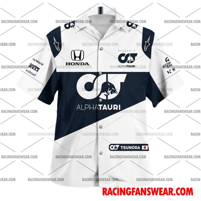 Formula One store - Loyal fans of Yuki Tsunoda's Unisex Hawaiian Shirt,Unisex Polo Shirt,Kid Hawaiian Shirt,Kid Polo Shirt:vintage formula one racing suit,uniform,apparel,shirts,merch,hoodie,jackets,shorts,sweatshirt,outfits,clothes