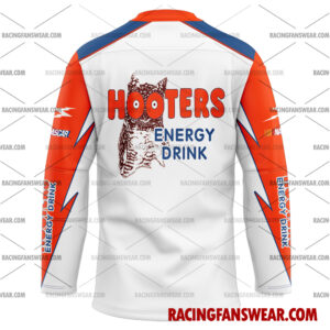 Brad Keselowski Nascar Racing 2006 JR Motorsports Hooters Uniform Apparel Clothes Baseball Jersey Hockey Jersey 4 Nascar store - Loyal fans of Brad Keselowski's Men's Baseball Jersey,Women's Baseball Jersey,Kid's Baseball Jersey,Men's Hockey Jerseys,WoMen's Hockey Jerseys,Youth's Hockey Jerseys:vintage nascar racing suit,uniform,apparel,shirts,merch,hoodie,jackets,shorts,sweatshirt,outfits,clothes