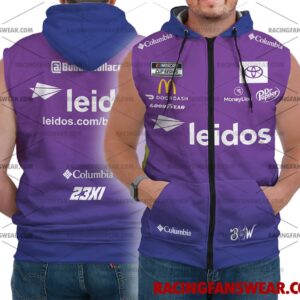 Bubba Wallace Nascar Racing 2024 23XI Racing Leidos Uniform Apparel Clothes Bomber Thick Coat Sleeveless Hoodie Hooded T-Shirt 4 Nascar store - Loyal fans of Bubba Wallace's Bomber Jacket,Unisex Thick Coat,Unisex Sleeveless Hoodie,Unisex Hooded T-Shirt,Kid Sleeveless Hoodie,Kid Hooded T-Shirts,Kid Thick Coat:vintage nascar racing suit,uniform,apparel,shirts,merch,hoodie,jackets,shorts,sweatshirt,outfits,clothes