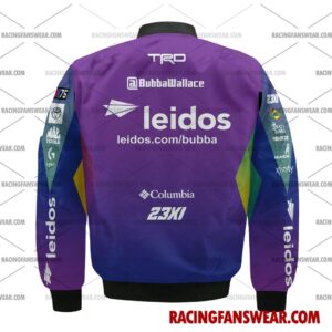 Bubba Wallace Nascar Racing 2024 23XI Racing Leidos Uniform Apparel Clothes Bomber Thick Coat Sleeveless Hoodie Hooded T-Shirt 1 Nascar store - Loyal fans of Bubba Wallace's Bomber Jacket,Unisex Thick Coat,Unisex Sleeveless Hoodie,Unisex Hooded T-Shirt,Kid Sleeveless Hoodie,Kid Hooded T-Shirts,Kid Thick Coat:vintage nascar racing suit,uniform,apparel,shirts,merch,hoodie,jackets,shorts,sweatshirt,outfits,clothes