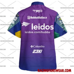Bubba Wallace Nascar Racing 2024 23XI Racing Leidos Uniform Apparel Clothes Hawaiian Polo Shirts 2 Nascar store - Loyal fans of Bubba Wallace's Unisex Hawaiian Shirt,Unisex Polo Shirt,Kid Hawaiian Shirt,Kid Polo Shirt:vintage nascar racing suit,uniform,apparel,shirts,merch,hoodie,jackets,shorts,sweatshirt,outfits,clothes