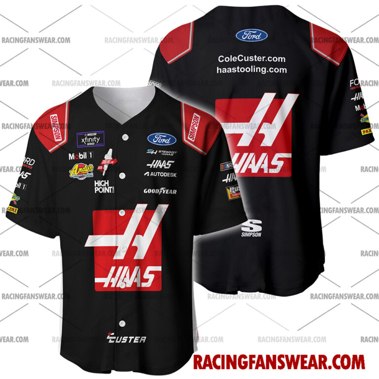 Nascar store - Loyal fans of Cole Custer's Men's Baseball Jersey,Women's Baseball Jersey,Kid's Baseball Jersey,Men's Hockey Jerseys,WoMen's Hockey Jerseys,Youth's Hockey Jerseys:vintage nascar racing suit,uniform,apparel,shirts,merch,hoodie,jackets,shorts,sweatshirt,outfits,clothes