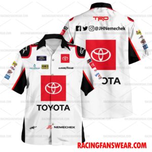 Nascar store - Loyal fans of John Hunter Nemechek's Unisex Hawaiian Shirt,Unisex Polo Shirt,Kid Hawaiian Shirt,Kid Polo Shirt:vintage nascar racing suit,uniform,apparel,shirts,merch,hoodie,jackets,shorts,sweatshirt,outfits,clothes