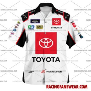 Nascar store - Loyal fans of John Hunter Nemechek's Unisex Hawaiian Shirt,Unisex Polo Shirt,Kid Hawaiian Shirt,Kid Polo Shirt:vintage nascar racing suit,uniform,apparel,shirts,merch,hoodie,jackets,shorts,sweatshirt,outfits,clothes