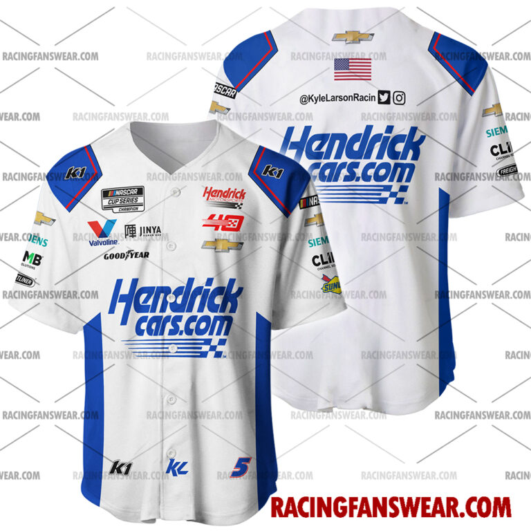 Nascar store - Loyal fans of Kyle Larson's Men's Baseball Jersey,Women's Baseball Jersey,Kid's Baseball Jersey,Men's Hockey Jerseys,WoMen's Hockey Jerseys,Youth's Hockey Jerseys:vintage nascar racing suit,uniform,apparel,shirts,merch,hoodie,jackets,shorts,sweatshirt,outfits,clothes