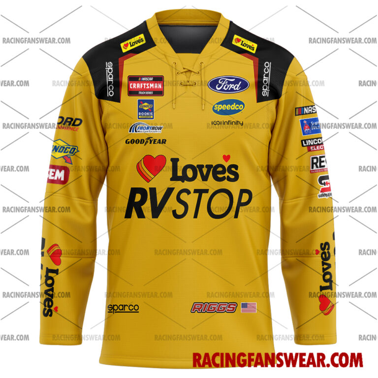 Nascar store - Loyal fans of Layne Riggs's Men's Baseball Jersey,Women's Baseball Jersey,Kid's Baseball Jersey,Men's Hockey Jerseys,WoMen's Hockey Jerseys,Youth's Hockey Jerseys:vintage nascar racing suit,uniform,apparel,shirts,merch,hoodie,jackets,shorts,sweatshirt,outfits,clothes