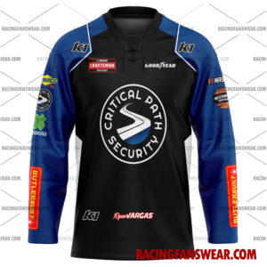 Ryan Vargas Nascar Racing 2024 RSS Racing Critical Path Security Uniform Apparel Clothes Baseball Jersey Hockey Jersey 3 Nascar store - Loyal fans of Ryan Vargas's Men's Baseball Jersey,Women's Baseball Jersey,Kid's Baseball Jersey,Men's Hockey Jerseys,WoMen's Hockey Jerseys,Youth's Hockey Jerseys:vintage nascar racing suit,uniform,apparel,shirts,merch,hoodie,jackets,shorts,sweatshirt,outfits,clothes
