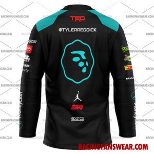 Tyler Reddick Nascar Racing 2024 23XI Racing MoneyLion Uniform Apparel Clothes Baseball Jersey Hockey Jersey 4 Nascar store - Loyal fans of Tyler Reddick's Men's Baseball Jersey,Women's Baseball Jersey,Kid's Baseball Jersey,Men's Hockey Jerseys,WoMen's Hockey Jerseys,Youth's Hockey Jerseys:vintage nascar racing suit,uniform,apparel,shirts,merch,hoodie,jackets,shorts,sweatshirt,outfits,clothes