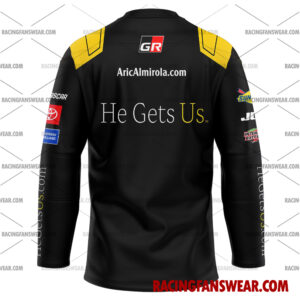 Aric Almirola Nascar Racing 2024 Uniform Apparel Clothes Baseball Jersey Hockey Jersey 4 Nascar store - Loyal fans of Aric Almirola's Men's Baseball Jersey,Women's Baseball Jersey,Kid's Baseball Jersey,Men's Hockey Jerseys,WoMen's Hockey Jerseys,Youth's Hockey Jerseys:vintage nascar racing suit,uniform,apparel,shirts,merch,hoodie,jackets,shorts,sweatshirt,outfits,clothes