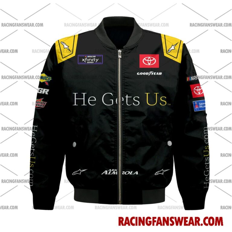 Nascar store - Loyal fans of Aric Almirola's Bomber Jacket,Unisex Thick Coat,Unisex Sleeveless Hoodie,Unisex Hooded T-Shirt,Kid Sleeveless Hoodie,Kid Hooded T-Shirts,Kid Thick Coat:vintage nascar racing suit,uniform,apparel,shirts,merch,hoodie,jackets,shorts,sweatshirt,outfits,clothes