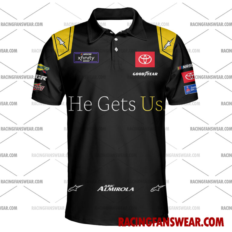 Nascar store - Loyal fans of Aric Almirola's Unisex Hawaiian Shirt,Unisex Polo Shirt,Kid Hawaiian Shirt,Kid Polo Shirt:vintage nascar racing suit,uniform,apparel,shirts,merch,hoodie,jackets,shorts,sweatshirt,outfits,clothes