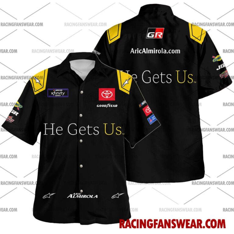 Nascar store - Loyal fans of Aric Almirola's Unisex Hawaiian Shirt,Unisex Polo Shirt,Kid Hawaiian Shirt,Kid Polo Shirt:vintage nascar racing suit,uniform,apparel,shirts,merch,hoodie,jackets,shorts,sweatshirt,outfits,clothes