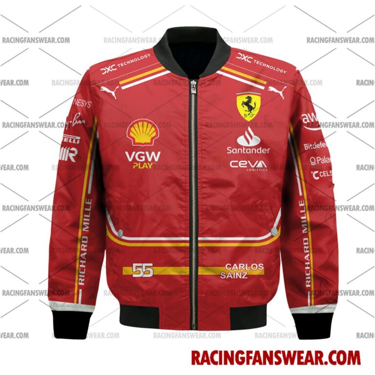 Formula One store - Loyal fans of Carlos Sainz's Bomber Jacket,Unisex Thick Coat,Unisex Sleeveless Hoodie,Unisex Hooded T-Shirt,Kid Sleeveless Hoodie,Kid Hooded T-Shirts,Kid Thick Coat:vintage formula one racing suit,uniform,apparel,shirts,merch,hoodie,jackets,shorts,sweatshirt,outfits,clothes