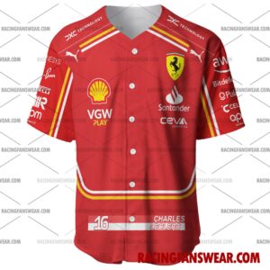 Charles Leclerc Formula One Racing 2024 Uniform Apparel Clothes Baseball Jersey Hockey Jersey 1 Formula One store - Loyal fans of Charles Leclerc's Men's Baseball Jersey,Women's Baseball Jersey,Kid's Baseball Jersey,Men's Hockey Jerseys,WoMen's Hockey Jerseys,Youth's Hockey Jerseys:vintage formula one racing suit,uniform,apparel,shirts,merch,hoodie,jackets,shorts,sweatshirt,outfits,clothes