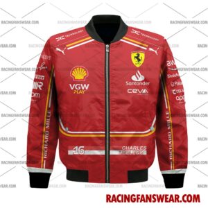 Charles Leclerc Formula One Racing 2024 Uniform Apparel Clothes Bomber Thick Coat Sleeveless Hoodie Hooded T-Shirt 2 Formula One store - Loyal fans of Charles Leclerc's Bomber Jacket,Unisex Thick Coat,Unisex Sleeveless Hoodie,Unisex Hooded T-Shirt,Kid Sleeveless Hoodie,Kid Hooded T-Shirts,Kid Thick Coat:vintage formula one racing suit,uniform,apparel,shirts,merch,hoodie,jackets,shorts,sweatshirt,outfits,clothes