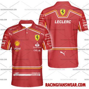 Charles Leclerc Formula One Racing 2024 Uniform Apparel Clothes Hawaiian Polo Shirts 3 Formula One store - Loyal fans of Charles Leclerc's Unisex Hawaiian Shirt,Unisex Polo Shirt,Kid Hawaiian Shirt,Kid Polo Shirt:vintage formula one racing suit,uniform,apparel,shirts,merch,hoodie,jackets,shorts,sweatshirt,outfits,clothes