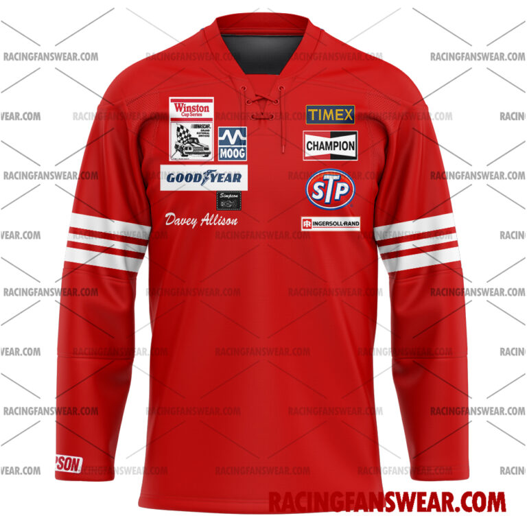 Nascar store - Loyal fans of Davey Allison's Men's Baseball Jersey,Women's Baseball Jersey,Kid's Baseball Jersey,Men's Hockey Jerseys,WoMen's Hockey Jerseys,Youth's Hockey Jerseys:vintage nascar racing suit,uniform,apparel,shirts,merch,hoodie,jackets,shorts,sweatshirt,outfits,clothes