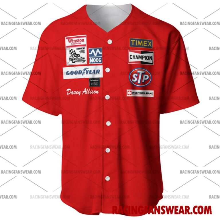 Nascar store - Loyal fans of Davey Allison's Men's Baseball Jersey,Women's Baseball Jersey,Kid's Baseball Jersey,Men's Hockey Jerseys,WoMen's Hockey Jerseys,Youth's Hockey Jerseys:vintage nascar racing suit,uniform,apparel,shirts,merch,hoodie,jackets,shorts,sweatshirt,outfits,clothes