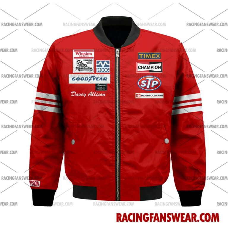 Nascar store - Loyal fans of Davey Allison's Bomber Jacket,Unisex Thick Coat,Unisex Sleeveless Hoodie,Unisex Hooded T-Shirt,Kid Sleeveless Hoodie,Kid Hooded T-Shirts,Kid Thick Coat:vintage nascar racing suit,uniform,apparel,shirts,merch,hoodie,jackets,shorts,sweatshirt,outfits,clothes