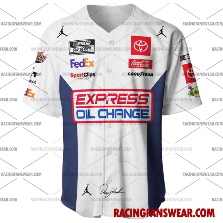 Nascar store - Loyal fans of Denny Hamlin's Men's Baseball Jersey,Women's Baseball Jersey,Kid's Baseball Jersey,Men's Hockey Jerseys,WoMen's Hockey Jerseys,Youth's Hockey Jerseys:vintage nascar racing suit,uniform,apparel,shirts,merch,hoodie,jackets,shorts,sweatshirt,outfits,clothes