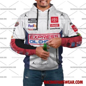 Denny Hamlin Nascar Racing 2024 23XI Racing Express Oil Change Uniform Apparel Clothes Sweatshirt Zip Pop Top Hoodie T-Shirt Long Pant 6 Nascar store - Loyal fans of Denny Hamlin's Unisex Hoodie,Unisex Pop Top Hoodie,Unisex Zip Hoodie,Unisex T-Shirt,Unisex Sweatshirt,Unisex Long Pants,Kid Hoodie,Kid Zip Hoodie,Kid T-Shirt,Kid Sweatshirt,Kid Long Pants:vintage nascar racing suit,uniform,apparel,shirts,merch,hoodie,jackets,shorts,sweatshirt,outfits,clothes