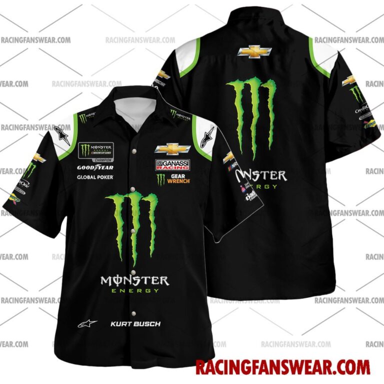 Nascar store - Loyal fans of Kurt Busch's Unisex Hawaiian Shirt,Unisex Polo Shirt,Kid Hawaiian Shirt,Kid Polo Shirt:vintage nascar racing suit,uniform,apparel,shirts,merch,hoodie,jackets,shorts,sweatshirt,outfits,clothes